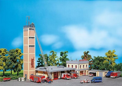 Faller 130989 HO Fire Station: Commanders Building
