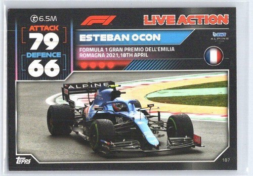 2022 Topps F1 Turbo Attax - Esteban Ocon #187
