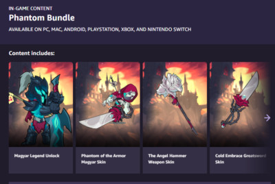 Brawlhalla |17 Legend Skin Pack| Choose Yours - All Platforms