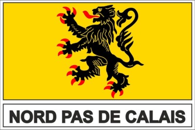 Sticker Flag Department Nord Pas De Calais