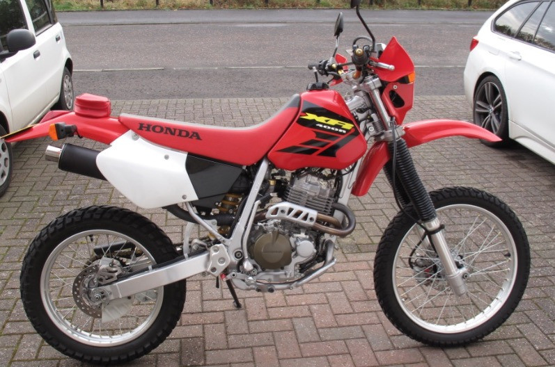 Honda xr400 вес