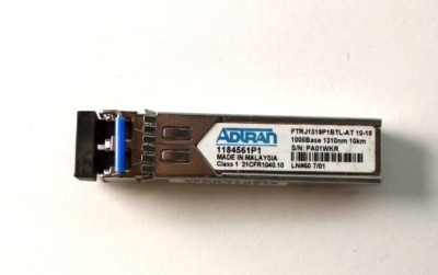 Adtran FTRJ319P1BTL-AT 1000Base 1310nm 10km Optical Transceiver