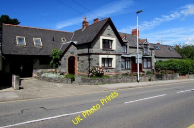 Photo 6x4 Distinctive houses in Pont y Cleifion, Cardigan Cardigan/Abert c2015