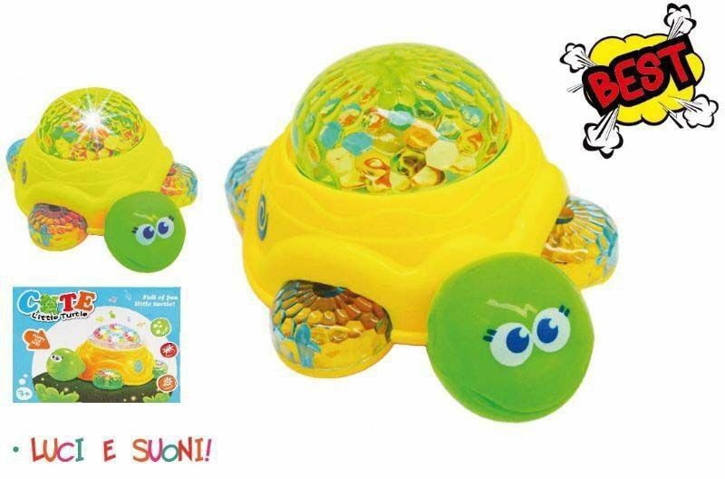 Cote Little Turtle Tartaruga Con Luci E Suoni Giocattolo Gioco Bambini sar