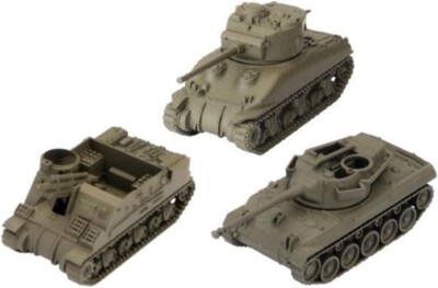 World of Tanks: Танковый взвод США (76-мм M4A1 Sherman, M7 Priest, M18 Hellcat)