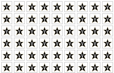 Vanderbilt Commodores Team Stickers - Multiple Size and Material Options