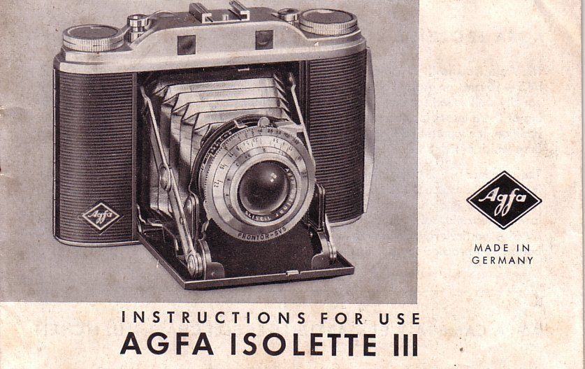 Gebrauchsanleitung für Agfa Kamera