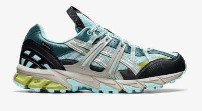 Asics HS-4 S Gel Sonoma 1550 Goretex Men Trail Running Shoe Blue Sneaker Trainer