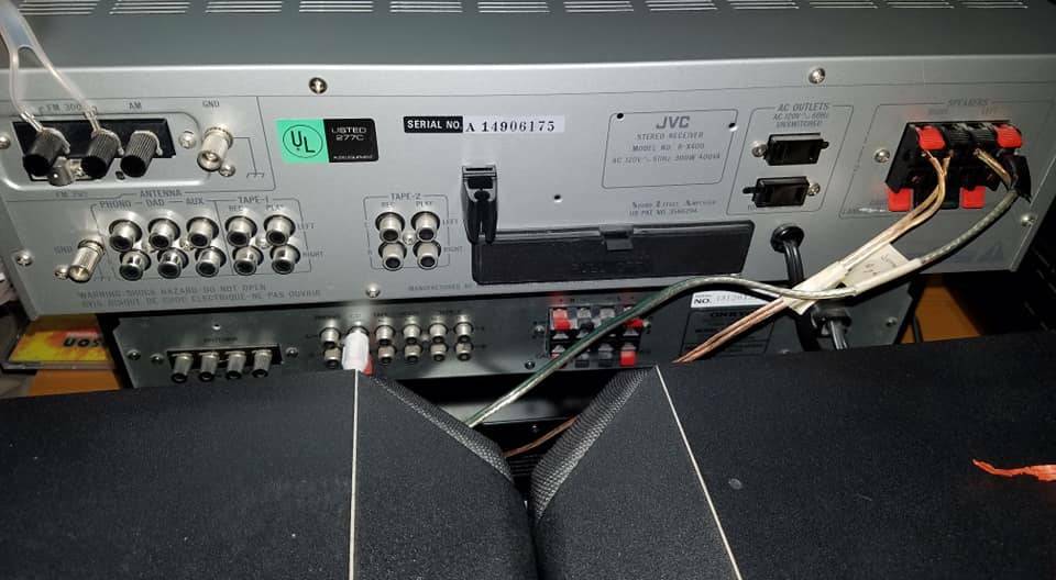 JVC R-X400 80s Computer Controlled Stereo Receiver, Box included