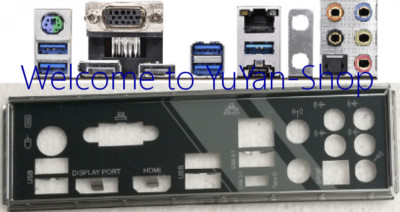 1pc ASRock io shield Z390 Extreme4 Motherboard BACKPLANE IO I/O SHIELD #G8634 XH