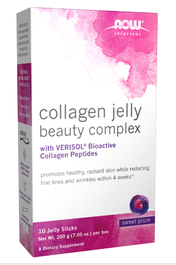Now Foods Collagen Jelly Beauty Complex, 10 желейных сливок
