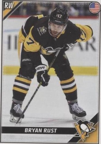 2019-20 Topps NHL Stickers - Bryan Rust #383