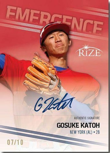 2013 Leaf Rize - Gosuke Katoh #EM-9