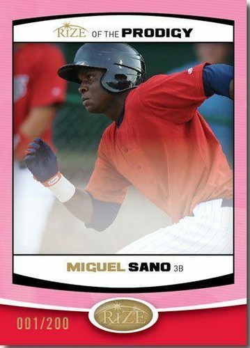 2012 Leaf Rize Draft - Miguel Sanó #PRO-17
