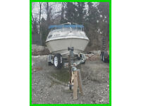 1997 Sea Pro Boat 19.6'  MerCruiser In/Out 3.0 L & Trailer New Rubber Bumpers