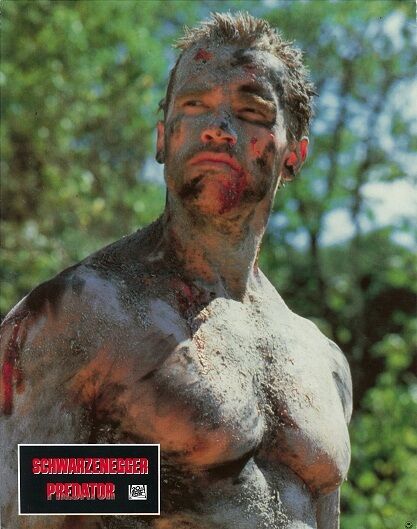 Predator lobby card - Arnold Schwarzenegger