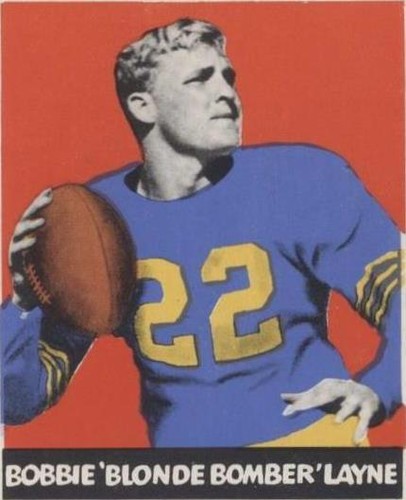 1948 Leaf Bobby Layne #6