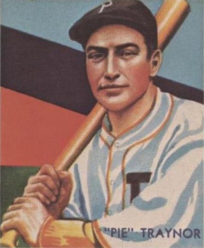 1985 Renata Galasso 1934-36 National Chicle Diamond Stars Reprints - Pie Traynor #99