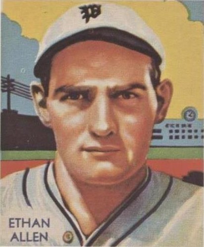 1985 Renata Galasso 1934-36 National Chicle Diamond Stars Reprints - Ethan Allen #92