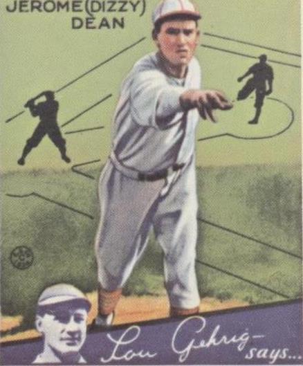 1985 Renata Galasso 1934 Goudey Big League Chewing Gum Reprints - Dizzy Dean #6