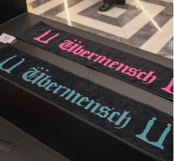 【完売必須】【G-DRAGON】Ubermensch Slogan Towel Black G-DRAGON Ubermensch Slogan Towel Pink, Mint | eBay