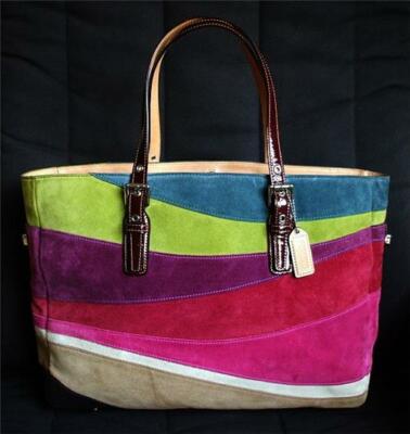 希少✨Vintage Coach Double Pocket Tote Bag s-l400.jpg