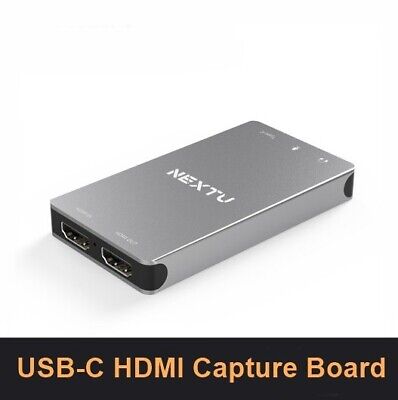 USB-C HDMI Capture Board 4K UHD monitoring 1080p 60Hz real-time recording