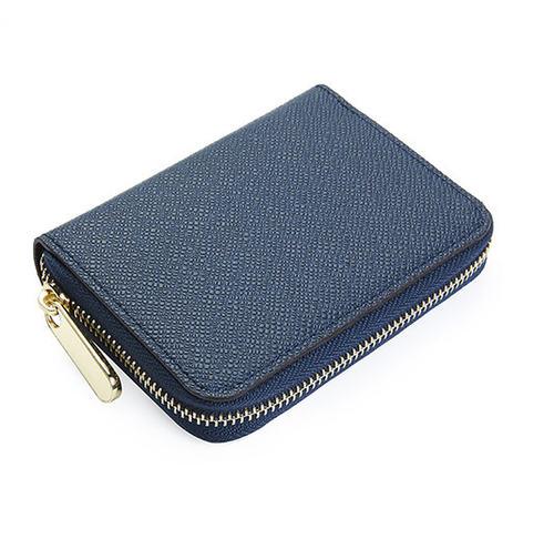 Women Wallet Holder Blocking Zipper Pocket RFID Protected Wrist purse