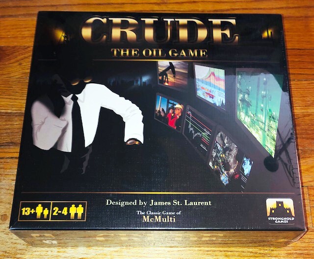 Crude The Oil Game (1974) Board Game Guys