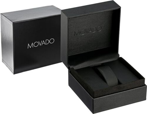 Pre-owned Movado Men's 0606878 Analog Display Swiss Quartz Silver Men's Watch