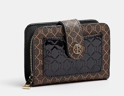 River Island Purse monogram new with tags