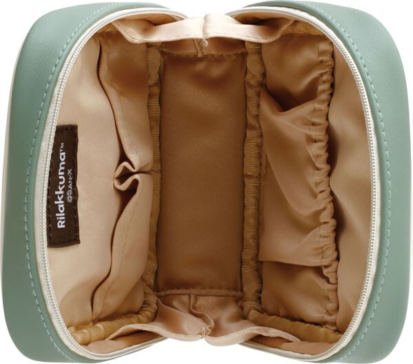 San-X Rilakkuma BASIC RILAKKUMA HOME CAFE Square Pouch Cosmetics Case Makeup Bag