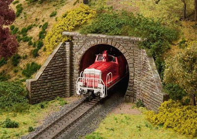 Entrée de tunnel à voie unique FALLER 120558 Echelle N 1/160
