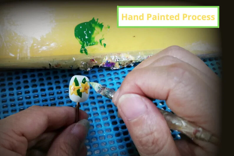 Flower Bracelet Carolina State Flower Yellow Jasmine Bracelet Stretch Bracelet