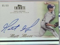 2012 Topps Tribute - Matt Moore #TA-MMO