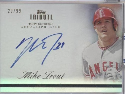 2012 Topps Tribute - Mike Trout #TA-MTR