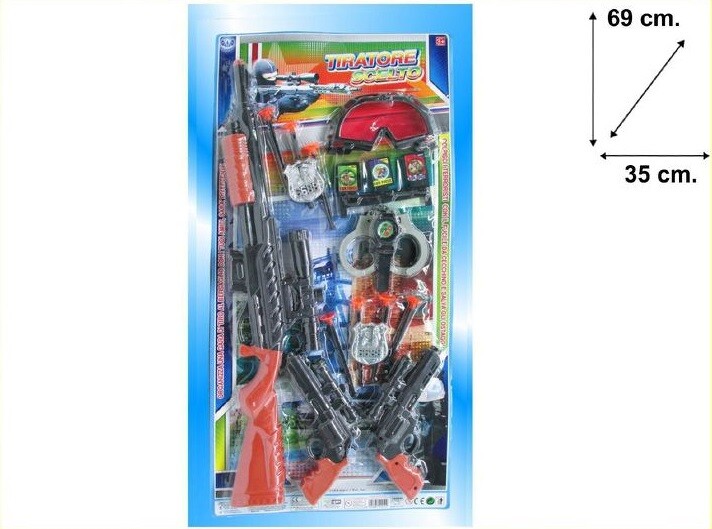 Tiratore Scelto Fucile D'Assalto Con Pistole Giocattolo Gioco Bambini sar