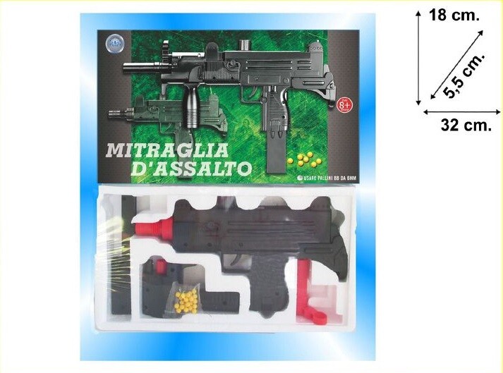 Mitraglia D'Assalto Componibile Giocattolo Gioco Bambini sar