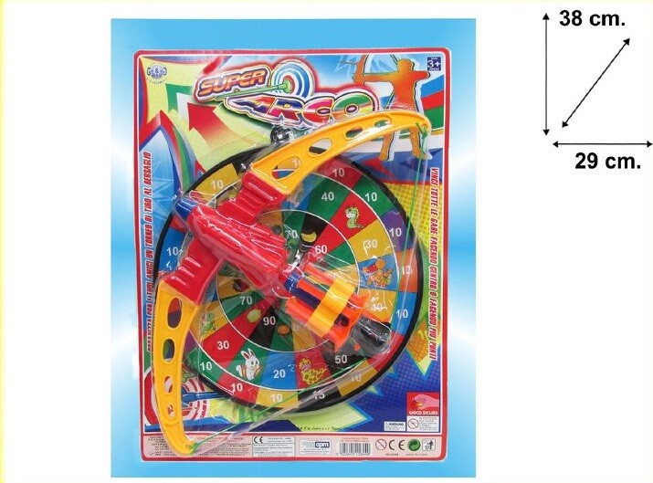 Super Arco Con Bersaglio Gioco Giocattolo Bambini dfh