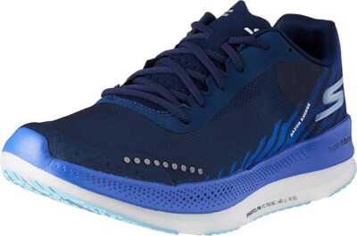 

Женские кроссовки Skechers Go Run Razor Excess, черные/синие, 7,5 B(M) США, Black/blue