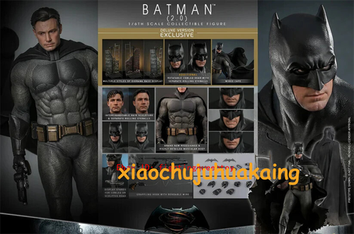 Hot Toys - B Ready! New Hot Toys MMS732 1/6 Batman v Superman 2.0 Batman