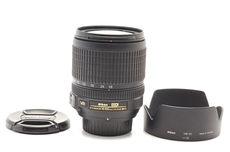 Nikon 18-105mm AF-S DX Nikkor F3.5-5.6 G ED VR Zoom Lens w