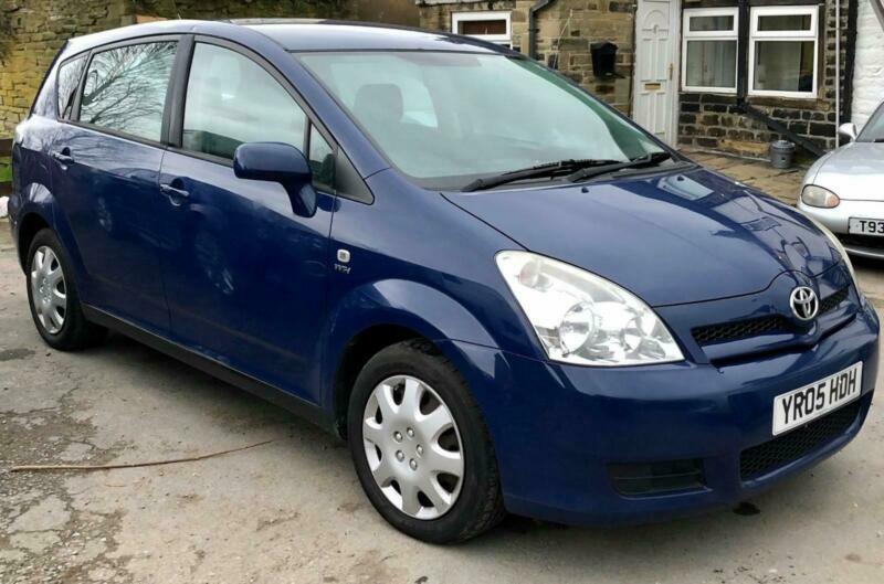 2005 05 Toyota Corolla Verso 1.6 VVT-i T2 Petrol Manual **7 SEATS ...