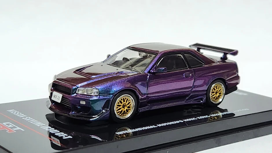 Stance 1/64 日産 skyline r34　精密ミニカー Stance 1/64 日産 skyline r34 精密ミニカー Stance Hunters SH