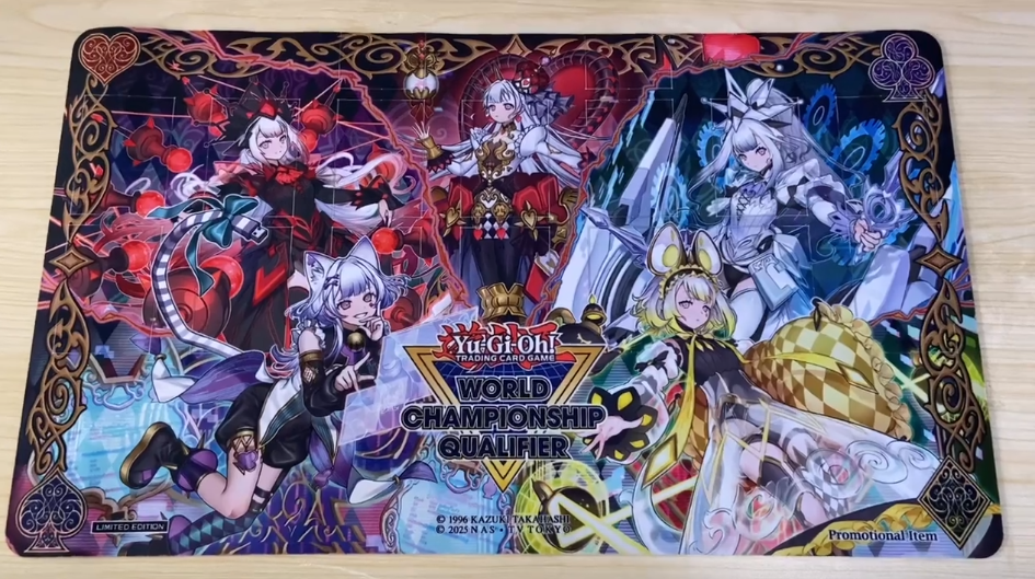 YuGiOh M∀LICE Q HEARTS OF CRYPTER RED RANSOM Playmat TCG YuGiOh M∀LICE Q HEARTS OF CRYPTER RED RANSOM Playmat TCG
