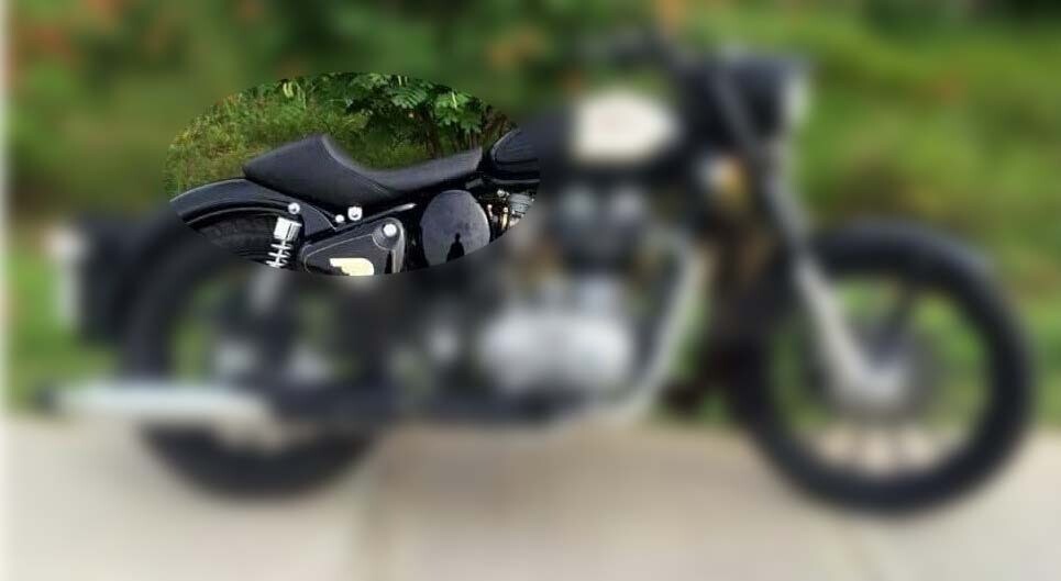 Fits Royal Enfield Classic 350cc 500cc Front Rider Low Rider Seat Black  
