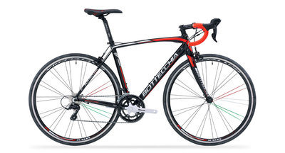 Bottecchia Duello Road Bike size 57 105 Mix Black/Fluo Red Matte