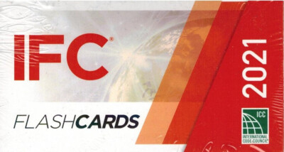 2021 International Fire Code Flashcards (Brand New, by ICC)