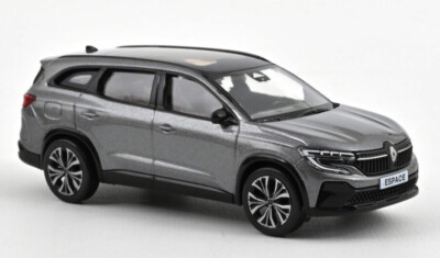 Norev 2023 Renault Espace E-Tech Gray 1:64 Scale 3 Inch Diecast Model Car
