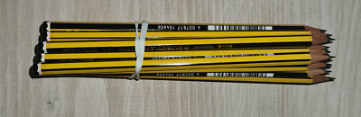 vintage 90s 20 pieces STAEDTLER NORIS 120 1 B as shown at fotos